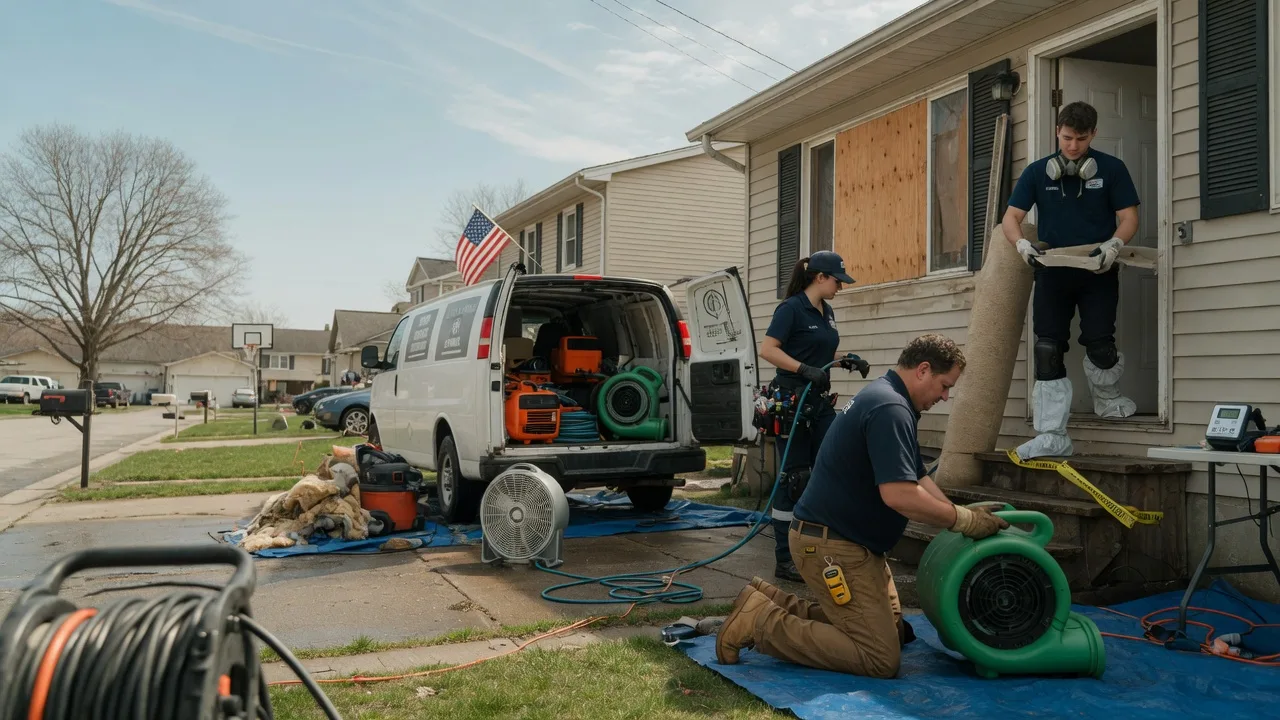 Water Damage Restoration in Toccopola, MS near me